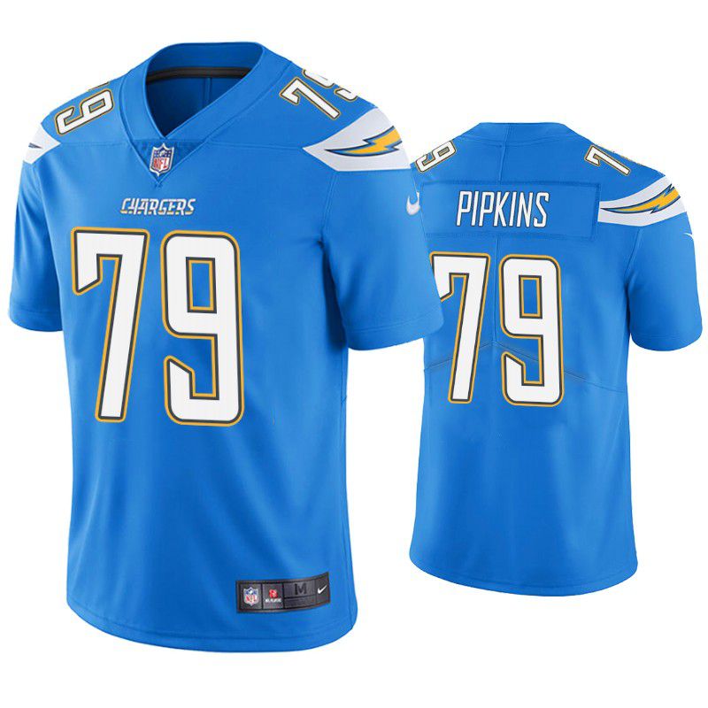 Men Los Angeles Chargers #79 Trey Pipkins III Nike Powder Blue Limited NFL Jersey